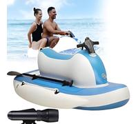 ErShangMao Moto Acuática Subacuática Mejorada De 500 W para Sup, Kayak Y Natación. Lancha Eléctrica De Verano, 3-9 Km, 10 Velocidades, 10 000 Mah (40-130 Min), Capacidad De 220 Kg. Boat+Scooter