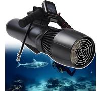 ErShangMao Patinete Eléctrico Submarino para Buceo, Motor De 500 W para Adultos, 3-7 Km (1,87-4,4 mph)/H, Autonomía De 120 Minutos, Profundidad De Buceo De 40 M, Apto para Piscina 16000mAh