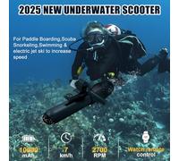 ErShangMao Patinete Submarino Definitivo: Motor Sin Escobillas De 500 W, Velocidad De 3 A 7 Km/H, Batería De 10 000 Mah (120 Min) con Control Remoto | para Uso En Mar Y Agua Dulce 10000mAh