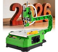 ErShangMao Sierra De Calar Eléctrica para Carpintería 2026-Sierra De Calar De Hilo para Carpintero-Sierra De Calar De Velocidad Variable De 1200-2400 RPM con Iluminación Led,6/7 Velocidades 56blades