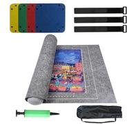 ErShiPing 1 SetTapete Puzzles,Tapete para Puzzle de hasta 1500 Piezas | Tapetes Estera de Rompecabezas Portátil, Tapete para Rompecabezas Roll Up, para Puzzle 500/1000/1500 Piezas
