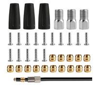 ErShiPing 21 PcsInserto de Oliva para Freno de Disco para BH90 | Inserto de Conector de Oliva Manguera Hidráulica e Inserto de Tapón para Manguera de Bicicleta compatible con Shimano