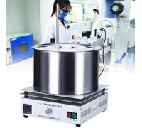 ERSINIAN Agitador magnético de Placa calefactora, Mezclador magnético de Laboratorio de 100 a 2000 RPM con Barra agitadora y Soporte, para Mezclar y agitar en el Laboratorio (10 L)