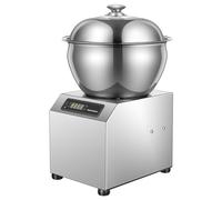 ERSINIAN Amasadora de Masa giratoria de 8 kg con Soporte para adelante y atrás, amasadora de Masa, amasadora de Masa de Pan Comercial para restaurantes, panaderías y pizzerías.