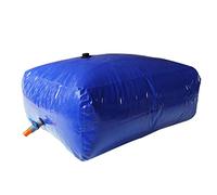 ERSINIAN Bolsa de Almacenamiento de Agua Plegable, Bolsa de Agua portátil de PVC para Exteriores, Ideal para el hogar, jardín, Granja, construcción y vehículos.
