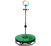 ERSINIAN Cabina fotográfica CNOAHGHN 360 con Soporte para Caja de Aire y Control Remoto, Cabina fotográfica automática con cámara Lenta y Giro de 360 Grados