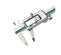 ERSINIAN Calibrador Digital con Pantalla LCD de Acero Inoxidable de 150 mm, calibrador Vernier LCD de Acero Inoxidable de 6 Pulgadas con fracciones/mm/Pulgadas.