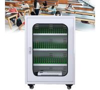 ERSINIAN Cargador de Celular Recargable, estación de Carga y Carrito de Almacenamiento con 30/40/50/60 Ranuras, taquilla portátil para Estudiantes y empleados, 40 Ranuras