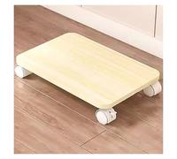 ERSINIAN Carrito para Impresora con Ruedas y Cerradura, Compacto, Blanco, para Colocar Debajo del Escritorio, Ideal para el hogar y la Oficina (C 40 x 35)