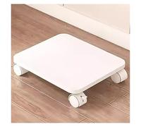 ERSINIAN Carro de Impresora Compacto Blanco con Ruedas bloqueables, Soporte rodante para Impresora para Oficina en casa y organización de escritorios (C 40 * 35), diseño Que Ahorra Espacio