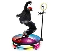 ERSINIAN Fotomatón de 360 Grados para Fiestas, Bodas, transmisión en Vivo, Soporte para fotomatón Que Puede Crear Fotos dinámicas, Vivir Sus fantasías más Salvajes, Logotipo Personalizado Gratuito