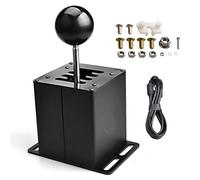 ERSINIAN Freno de Mano hidráulico para Juegos de Carreras, Sistema de Freno de Mano con simulación USB para PC Compatible con G25, G27, G29, T500 y T300 (Solo Soporte)