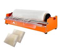 ERSINIAN Máquina Manual para Envolver Film Estirable, dispensador de Embalaje de Ancho Ajustable para almacenes e Industria alimentaria.