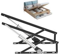 ERSINIAN Mecanismo Elevador de Cama eléctrico con Control Remoto, Juego de resortes de Gas, Capacidad de Carga de 600 kg para Caja de Almacenamiento o sofá, solución de Bricolaje Que Ahorra Espacio