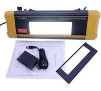 ERSINIAN Visor de película LED Industrial, Visor portátil de película radiográfica para ensayos no destructivos (End), Brillo máximo de 102 000 CD/m² para Pruebas radiográficas.