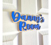 ersonalized Kids Boy Girl Door Sign, Kids Door Name Sign, Nursery Wall Name Sign, Bedroom Name Sign, Kids Bedroom Door Name Sign, Custom Door Sign Birthday Gift (Style 3)