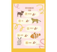 ERSTAUNLICHE TIERE: Malbuch für Kinder von 3 bis 10 Jahren