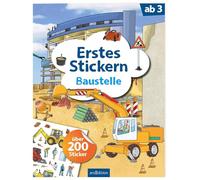 Erstes Stickern Baustelle: über 200 Sticker