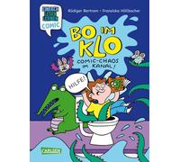 Erstleser Kindercomic: Bo im Klo: Einfach Lesen Lernen Comic | Witziger Erstlesecomic in Großbuchstaben und mit wenig Text für die 1. Klasse über ein verrücktes Abenteuer im Abfluss