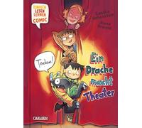 Erstleser Kindercomic: Ein Drache macht Theater: Einfach Lesen Lernen Comic | Es war einmal ... ganz anders! Witziger Erstlese-Comic über eine Schulaufführung für Jungen und Mädchen ab 6 Jahren
