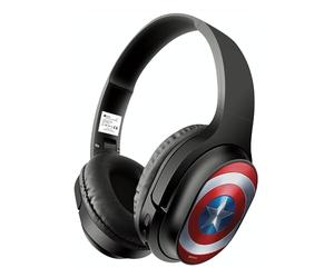 ERT - Auriculares estéreo inalámbricos con micrófono Capitán América Marvel®