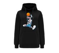 ERT GROUP 2 Hooded Sweatshirt, Space Jam 019 Black, XX-Small Women's