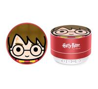 ERT GROUP Altavoz Portátil Inalámbrico Harry Potter 3W RMS Batería 300 mAh Micrófono Llamadas Tarjeta SD MP3 Radio FM Aluminio LED