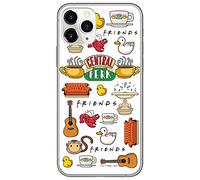 ERT GROUP Funda Original y Oficial de Friends de la Serie de TV para iPhone 11, Carcasa de plástico de Silicona TPU, Protege contra Golpes y arañazos
