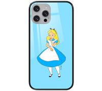 ERT GROUP Funda para teléfono móvil Apple iPhone 13 Pro MAX Original y con Licencia Oficial de Disney con diseño Alice 010 de Vidrio Templado, Adaptado del teléfono móvil, Cubierta Protectora