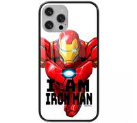 ERT GROUP Funda para teléfono móvil Apple iPhone 13 Pro MAX Original y con Licencia Oficial de Marvel con diseño Iron Man 029 de Vidrio Templado, Cubierta Protectora