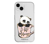 Ert Group Funda para teléfono móvil Apple iPhone 14 Original y con Licencia Oficial de Babaco con diseño Panda 005 Adaptada a la Forma del teléfono móvil, parcialmente Transparente