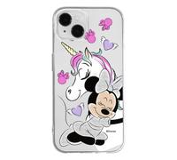 Ert Group Funda para teléfono móvil Apple iPhone 14 Plus Original y con Licencia Oficial de Disney con diseño Minnie 036 Adaptada a la Forma del teléfono móvil, parcialmente Transparente