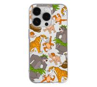 Ert Group Funda para teléfono móvil Apple iPhone 14 Pro Original y con Licencia Oficial de Disney con diseño Jungle Book 003 Adaptada a la Forma del teléfono móvil, ParCialmente Transparente