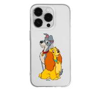 Ert Group Funda para teléfono móvil Apple iPhone 14 Pro Original y con Licencia Oficial de Disney con diseño Lady and The Tramp 003, ParCialmente Transparente