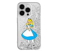 Ert Group Funda para teléfono móvil Apple iPhone 14 Pro Original y con Licencia Oficial de Disney con diseño Alice 010, con Efecto desbordante de Purpurina