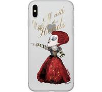 ERT GROUP Funda para teléfono móvil Apple iPhone X/XS Original y con Licencia Oficial de Disney con diseño Alice & Friends 002, parcialmente Transparente