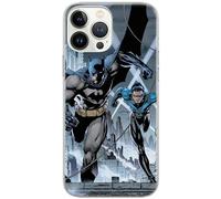 Ert Group Funda para teléfono móvil de para iPhone 13 Pro MAX Original y con Licencia Oficial de DC con diseño Batman 009 Perfectamente Adaptada a la Forma del teléfono móvil, Funda Hecha de TPU