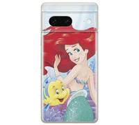 ERT GROUP Funda para teléfono móvil Google Pixel 7 Original y con Licencia Oficial de Disney con diseño Ariel & Flounder 001 Adaptada a la Forma del teléfono móvil, Funda Hecha de TPU