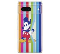 ERT GROUP Funda para teléfono móvil Google Pixel 7 Original y con Licencia Oficial de Disney con diseño Mickey 026 Adaptada a la Forma del teléfono móvil, parcialmente Transparente