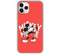 ERT GROUP Funda para teléfono móvil iPhone 11 Pro MAX Original y con Licencia Oficial de Disney con diseño Mickey 044 Perfectamente Adaptada a la Forma del teléfono móvil, Funda Hecha de TPU