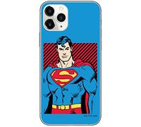 Ert Group Funda para teléfono móvil iPhone 11 Pro Original y con Licencia Oficial de DC con diseño Superman 029 Perfectamente Adaptada a la Forma del teléfono móvil, Funda Hecha de TPU
