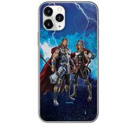 ERT GROUP Funda para teléfono móvil iPhone 11 Pro Original y con Licencia Oficial de Marvel con diseño Thor 009 Perfectamente Adaptada a la Forma del teléfono móvil, Funda Hecha de TPU