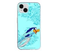 ERT GROUP Funda para teléfono móvil iPhone 14 Original y con Licencia Oficial de Looney Tunes con diseño Roadrunner 004 Adaptada a la Forma del teléfono móvil, Funda Hecha de TPU