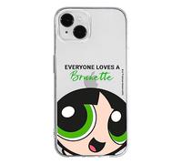 ERT GROUP Funda para teléfono móvil iPhone 14 Original y con Licencia Oficial de The Powerpuff Girls con diseño The Powerpuff Girls 013, parcialmente Transparente