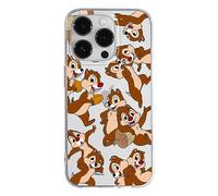 ERT GROUP Funda para teléfono móvil iPhone 14 Pro MAX Original y con Licencia Oficial de Disney con diseño Chip & Dale 004 Adaptada a la Forma del teléfono móvil, parcialmente Transparente