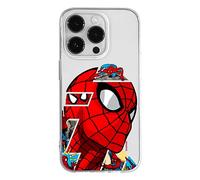ERT GROUP Funda para teléfono móvil iPhone 14 Pro MAX Original y con Licencia Oficial de Marvel con diseño Spider Man 042 Adaptada a la Forma del teléfono móvil, parcialmente Transparente