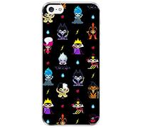 Ert Group Funda para teléfono móvil iPhone 5/5S/SE Original y con Licencia Oficial de Disney con diseño Disney Villains 007 Adaptada a la Forma del teléfono móvil, Funda Hecha de TPU