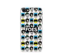 Ert Group Funda para teléfono móvil iPhone 7/8/ SE 2/ SE 3 Original y con Licencia Oficial de DC con diseño Batman 078 Adaptada a la Forma del teléfono móvil, parcialmente Transparente