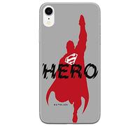 Ert Group Funda para teléfono móvil iPhone XR Original y con Licencia Oficial de DC con diseño Superman 038 Perfectamente Adaptada a la Forma del teléfono móvil, Funda Hecha de TPU