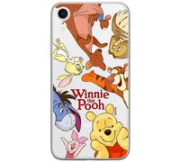 ERT GROUP Funda para teléfono móvil iPhone XR Original y con Licencia Oficial de Disney con diseño Winnie The Pooh & Friends 046, parcialmente Transparente